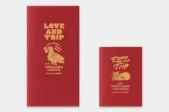 トラベラーズノート　LOVE AND TRIP　リフィルセット　新品