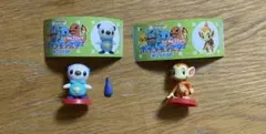 ポケットモンスター　チョコエッグ　旅立ちの3匹　ミジュマル　ヒコザル