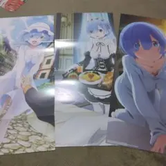 Re:ゼロから始める異世界生活 リゼロ ポスターセット