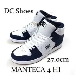 新品 DC Shoes マンテカ 4 HI ハイカット 白/紺 27cmのサムネイル
