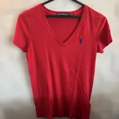 Ralph Lauren Sport Vネック Tシャツ レッドのサムネイル