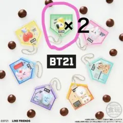 BT21 パッケージチャーム　CHIMMY ２点