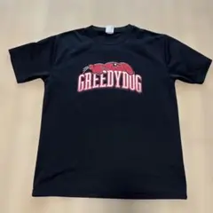 AKTR GREEDYDOG Tシャツ 黒