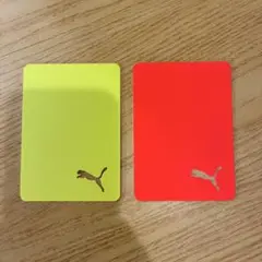 PUMA 審判カード イエロー レッド セット