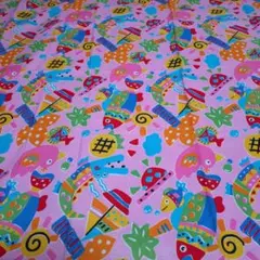 ハギレ　1メートル×1メートル　ピンク