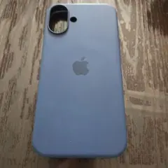 Apple純正　iPhone 16Plusシリコーンケース – デニム