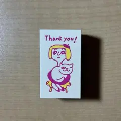 こどものかお オフィススタンプD Thank you ! （1563-193）