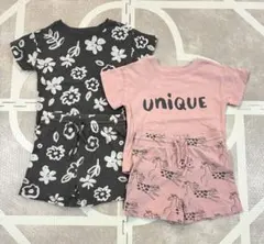 next/ベビー半袖Tシャツ・ショートパンツセット/ 70cm目安
