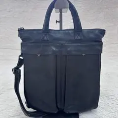 美品 HELMUT LANG レザー 2way ミニヘルメットバッグ ショルダーのサムネイル