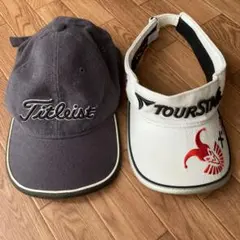 タイトリスト　ゴルフキャップ　ツアーステージ　サンバイザー