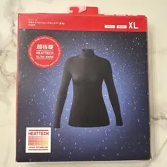 UNIQLO超極暖ヒートテックウルトラウォームハイネックT XL ブラック