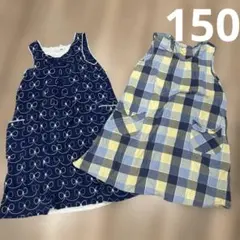 knitplanner/anyfam ノースリーブワンピース 150