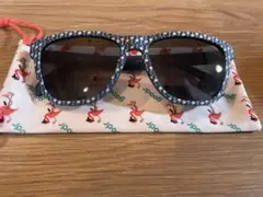 goodr サングラス　ブルーフラミンゴ柄
