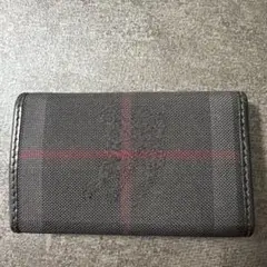 BURBERRY キーケース チェック柄 ブラックのサムネイル