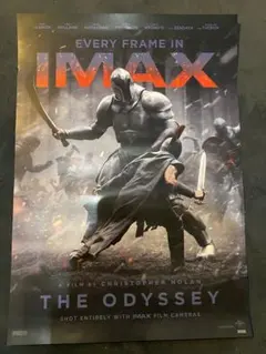 映画 THE ODYSSEY オデュッセイア IMAX 入場者特典 ポスター