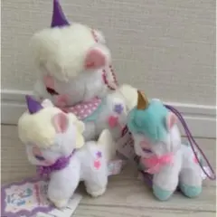 ユニコーンのコニー　ぬいぐるみ　セット