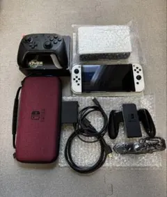 Nintendo Switch 有機ELモデル 本体、プロコン、ケース