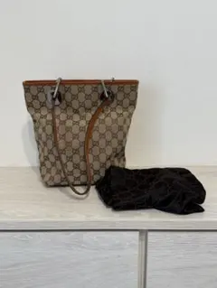 Gucci トートバッグ ベージュ 収納袋付き