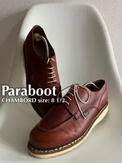 Paraboot CHAMBORD マロン系8 1/2 シャークソール シューズのサムネイル