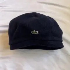 Lacoste ネイビー ベレー帽