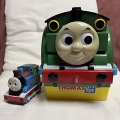 希少　レア　きかんしゃトーマス　ゴミ箱　小物入れ