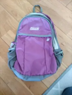 Coleman リュック　バックパック　 紫 グレー