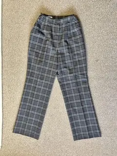 新品タグ付✨　バーバリーゴルフ　パンツ　ノバチェック　ロゴボタン　パープル　希少 新品タグ付✨ バーバリーゴルフ パンツ ノバチェック ロゴボタン