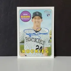 Ryan McMahon RC Auto 直筆サインtopps Heritage