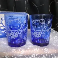 ハローキティ バニー グラス 2個セット