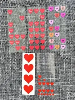 ハートシール ♡ 5点セット