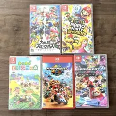 Nintendo Switch ソフト5本　新品未開封