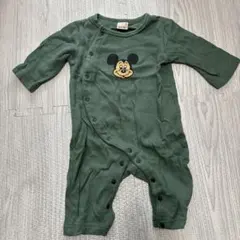 プティマイン　ロンパース ミッキー 車 70サイズ