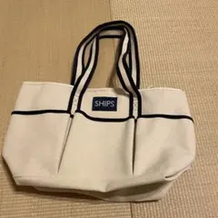 未使用SHIPS×YANASE ダブルネーム帆布バッグのサムネイル