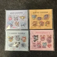 ●ナルミヤキャラクターズ ぷっくりシール セブンイレブン コンプリート4枚