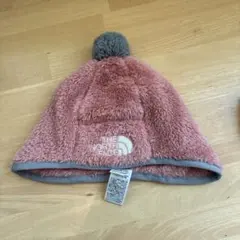 THE NORTH FACE ベビー帽子 ピンク フリーサイズ