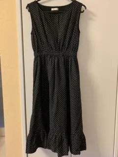 earth 水玉のワンピース Mサイズ