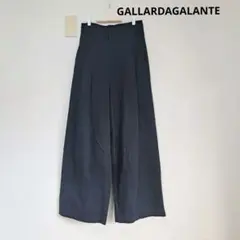 GALLARDAGALANTEガリャルダガランテ　タックパンツ　カーゴパンツ　黒