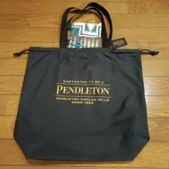 PENDLETON ペンドルトン エコバッグ 折りたたみ　カラビナ付き