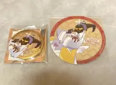 アニカフェ　ハズビンホテル　アダム　缶バッジ　特典 コースター