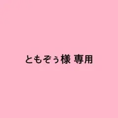 ともぞぅ様 専用