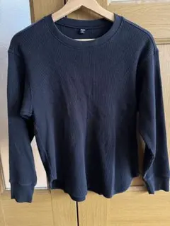 UNIQLO ワッフルネッククルーT