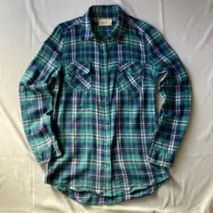 00s 平成 ネルシャツ フランネル チェック グランジ Y2K 大人気 古着