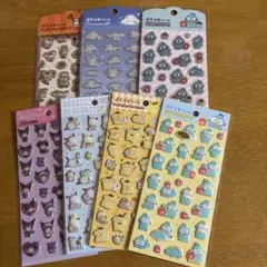 サンリオぷくっとシール7セット