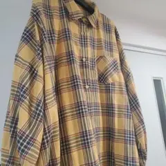 Helm チェック柄 シャツ 長袖