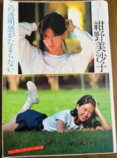 紺野美沙子 大竹しのぶ　雑誌グラビア切り抜きセット