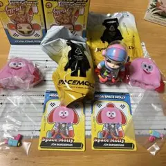 MEGA SPACE MOLLY100% jon burgerman 2個セット