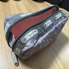 LeSportsac 花柄ポーチ グレーのサムネイル