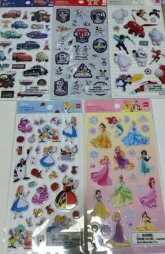 ディズニー ペタペタシール 5種類セット