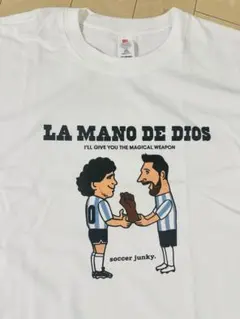 マラドーナ・メッシ　Tシャツ　 アルゼンチン10番伝説　新品未使用品のサムネイル