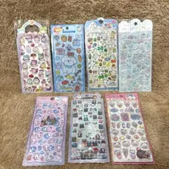 値下げ☆ 3Dシール7セット